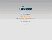 Tablet Screenshot of ndh.com.ar